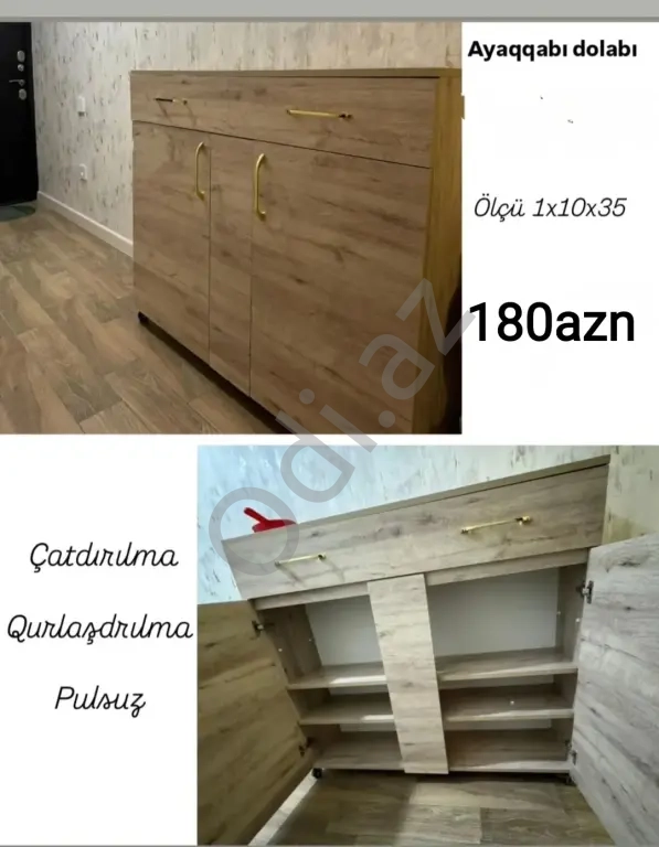 Ayaqqabı dolabı sifarişi