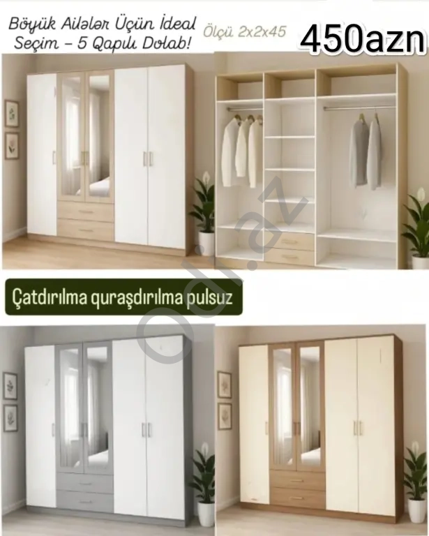 Paltar şkafı sifarişlə