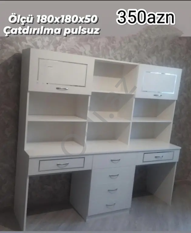 2nəfərlik yazı masası