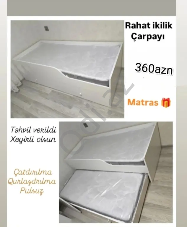 İkili çarpayı sifarişlə
