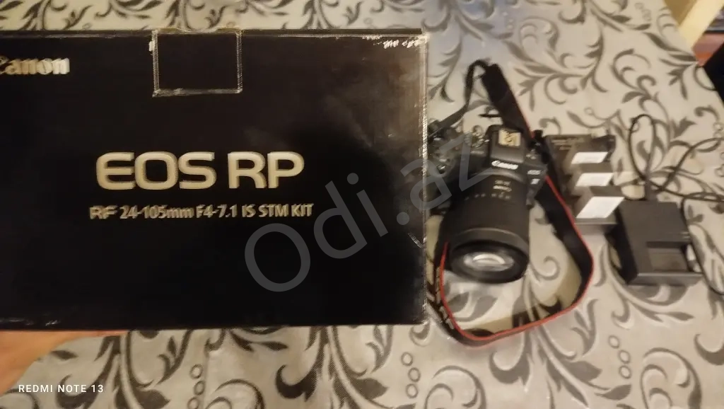 Canon EOS rp fotoaparatı