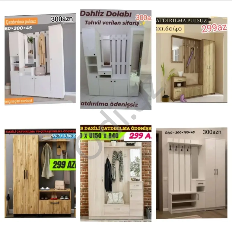 Dəhliz mebeli sifarişi