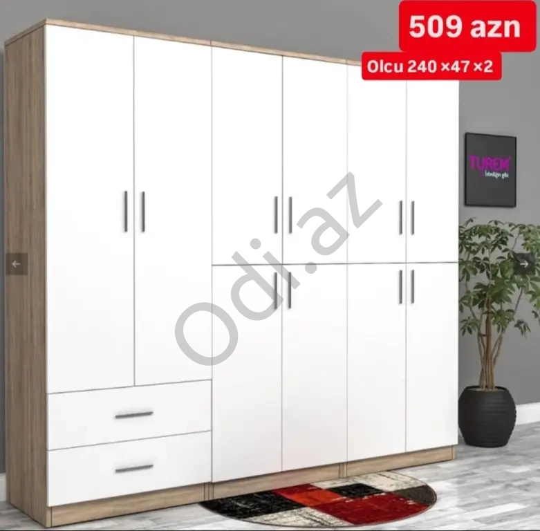 6Qapili dolab sifarişi