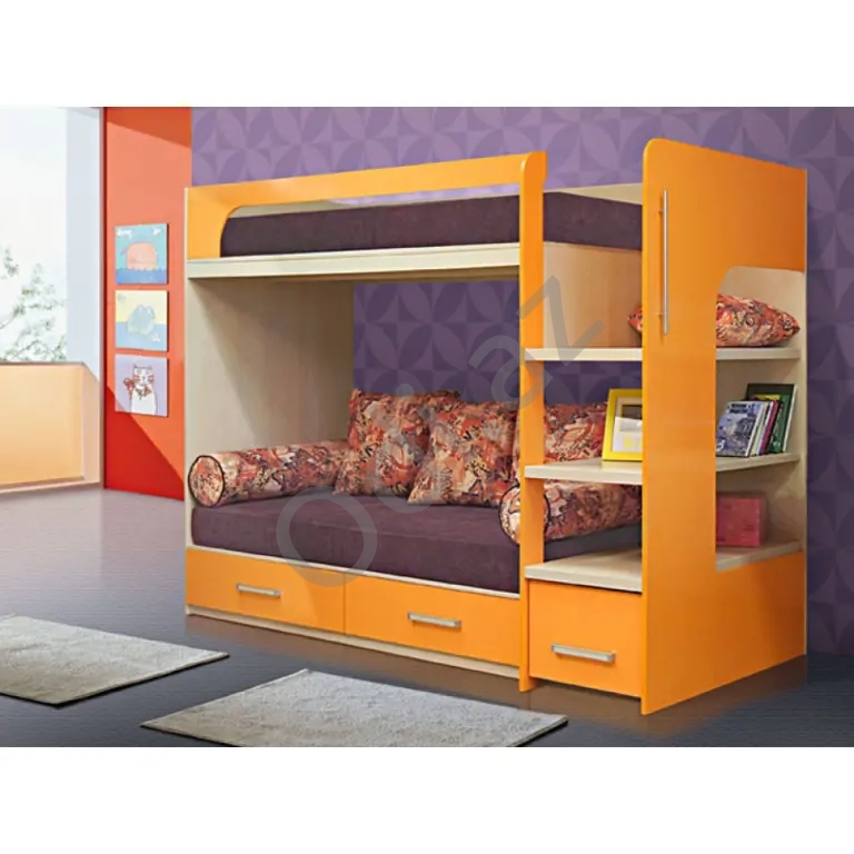 Uşaq 2 mərtəbəli çarpayı