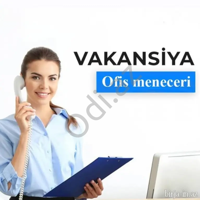 Təcili ofis meneceri axtarılır