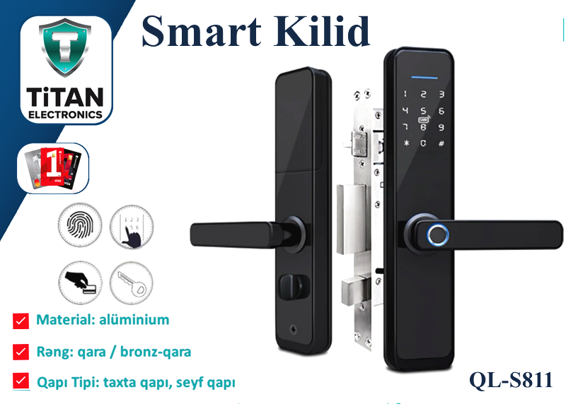 Smart kilid QL-S811