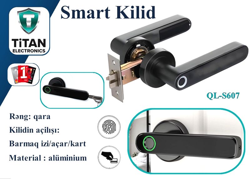 Smart kilid satışı və quraşdırılması