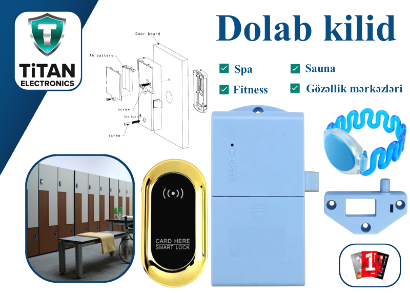 Dolab kilid RFID SDK-24