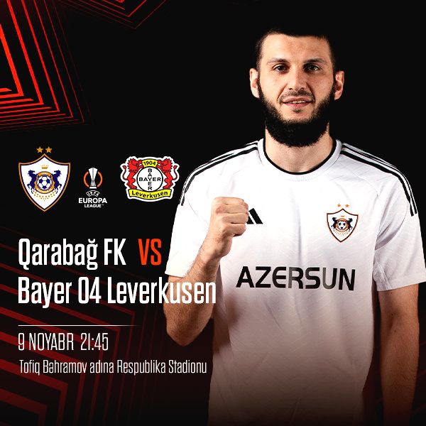 Qarabag Leverkuzen oyununa bilet