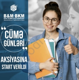 Kompüter kursları -CÜMƏ GÜNLƏRİ AKSİYASI