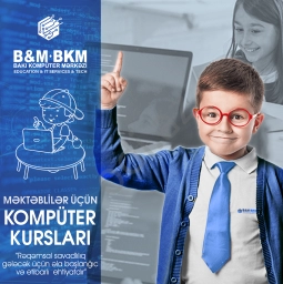 Kompüter kursları -MƏKTƏBLİLƏR ÜÇÜN