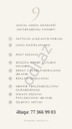 Sosial Media Menecerliyi Xidməti