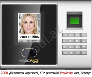 Access control (barmaq izi, üz tanıma, kart sistemi)