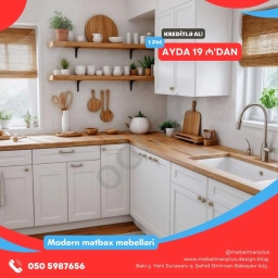 KREDİTLƏ Mətbəx mebelləri | 050 5987656