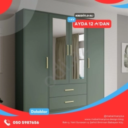 Modern dolablar KREDİTLƏ