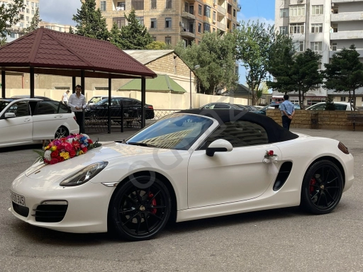 porsche boxster bey gelin toy masini sifarisi