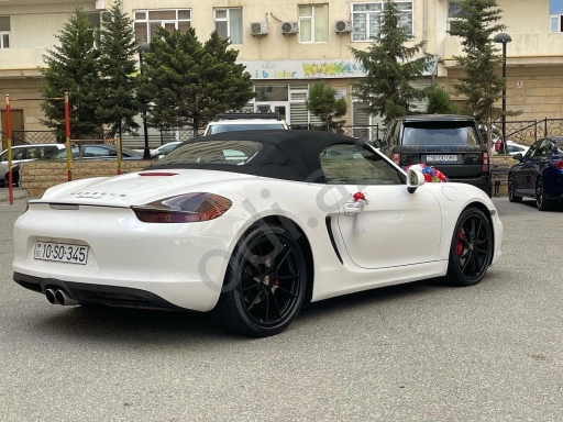 porsche boxster bey gelin toy masini sifarisi