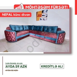 Künc divan Nepal faizsiz KREDİTLƏ | MÖHTƏŞƏM FÜRSƏT