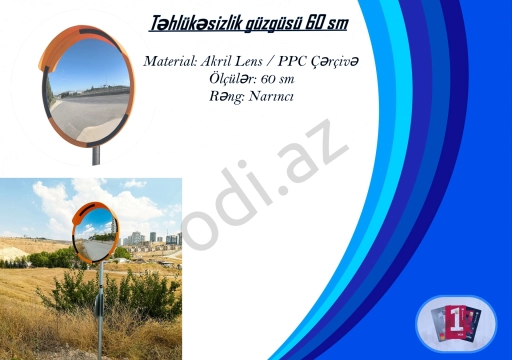 Təhlükəsizlik güzgüsü 60 sm