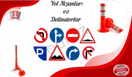 Yol nişanları və delinatorlar