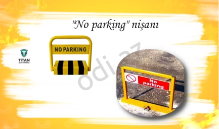 \'No parking\' nişanı