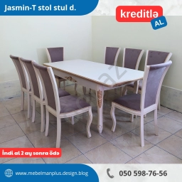 Stol stul dəsti JASMİN | KREDİTLƏ