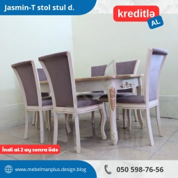 Stol stul dəsti JASMİN | KREDİTLƏ