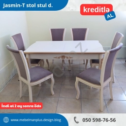 Stol stul dəsti JASMİN | KREDİTLƏ