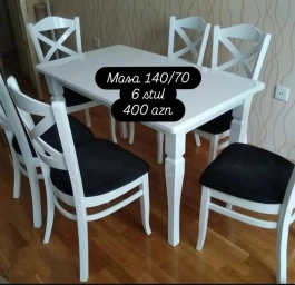 Masa və oturacaqlar