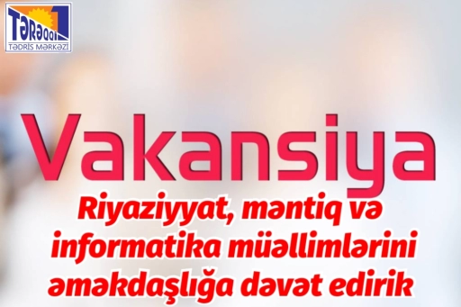 Vakansiya müəllim