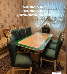 Masa və oturacaqlar