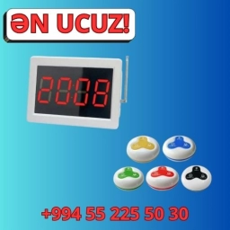 Restoran cağrı sistemi satısı ve qurasdirilmasi