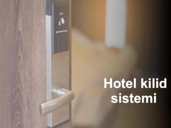 Elektronik Otel  qapı kilid sistemi 