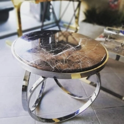 ????️ Paslanmaz Poladdan Sifarişlə Hazırlanan Mebel və Dekor ????