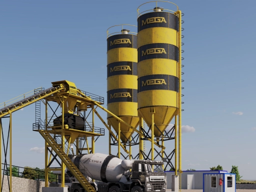 90 m³ beton santrali