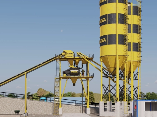 90 m³ beton santrali