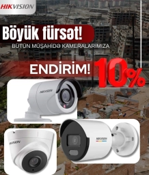 \'Böyük Fürsət! Bütün müşahidə kameralarımıza xüsusi endirimlər!