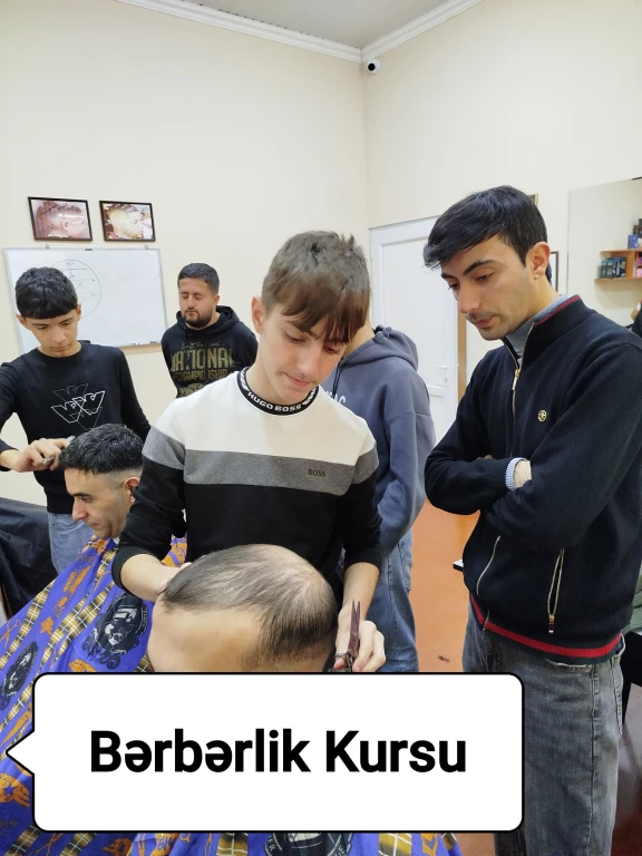 BƏRBƏR (kişi bərbəri) kursu.