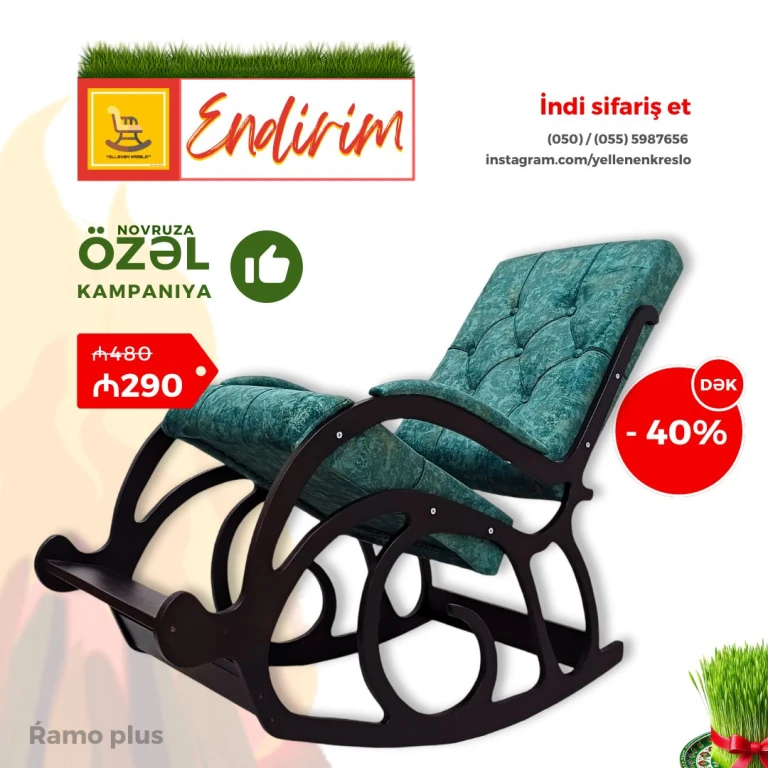 Yellənən kreslolar | Novruz endirimləri