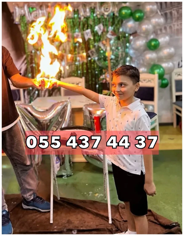 Köpük şou sifarişi