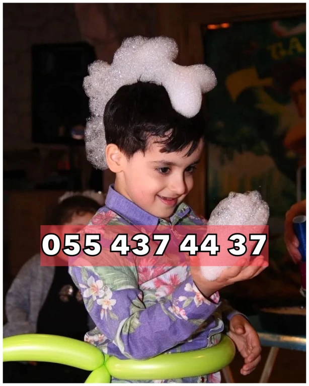 Köpük şou sifarişi