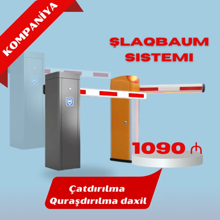 Şlaqbaum Satışı və Quraşdırılması Sərfəli Qiymətə