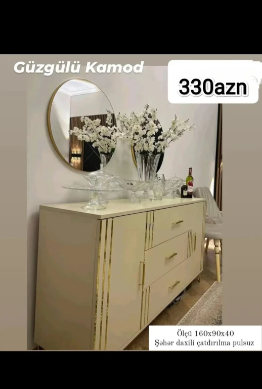 Güzgülü kamod