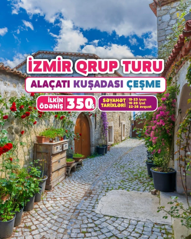 İzmir-Alaçatı-Kuşadası turu