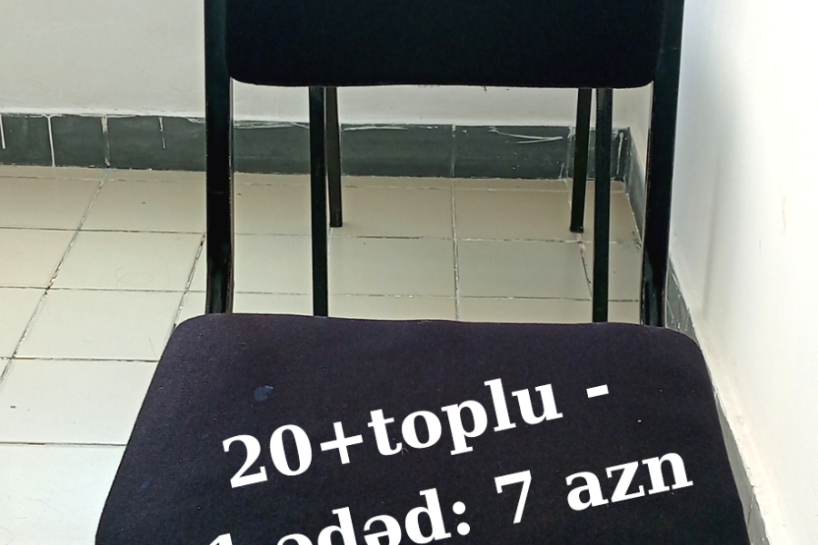 İkinci əl mebellər satılır Bağçalar, kurslar, ofislər üçün Ünvan: İnşaatçılar metrosunun yanında yerləşir  