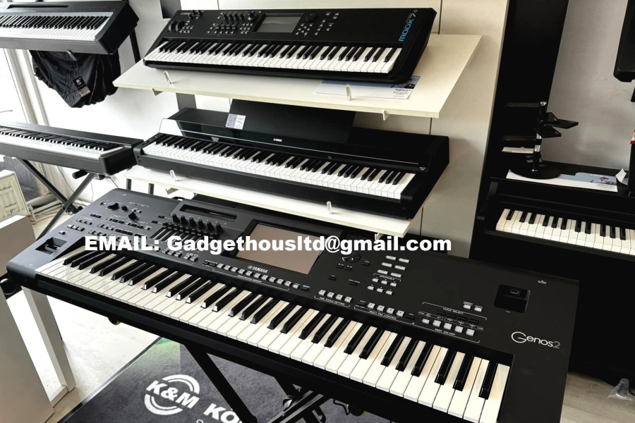 Korg Pa5X, Korg Pa4X, Korg PA-1000, Yamaha Genos2 76-key, Yamaha Genos 76-Key, Yamaha PSR-A5000 , Yamaha PSR-SX900,  Yamaha Montage 8 ,  Korg Kronos2 , Roland FANTOM-8 , Roland JUPITER-X  ,  Nord Electro 6D , Nord Electro 5D, Nord Stage 4 , Nord Grand 2, 