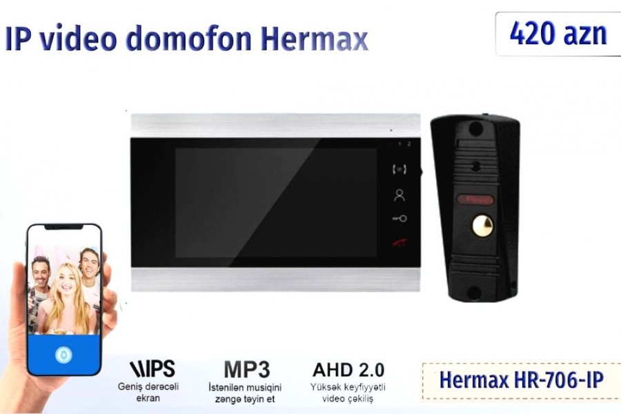 Wifi damafon Hermax 07 ip